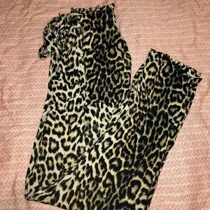 know.one.cares Cheetah Paperbag Pants
